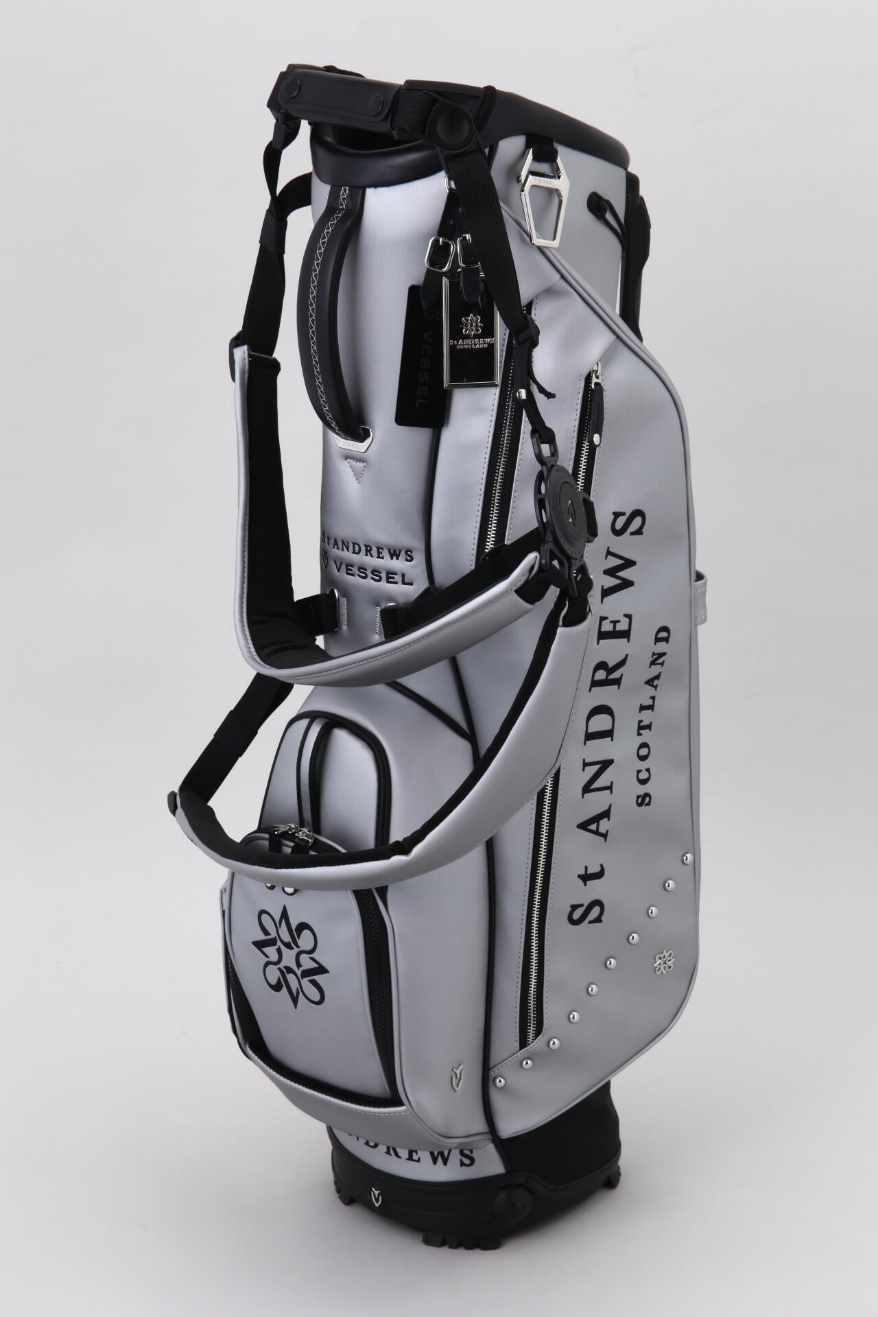 【VESSEL×St ANDREWS】7.5型VLS Luxスタンド式キャディバッグ (46インチ対応) (UNISEX)