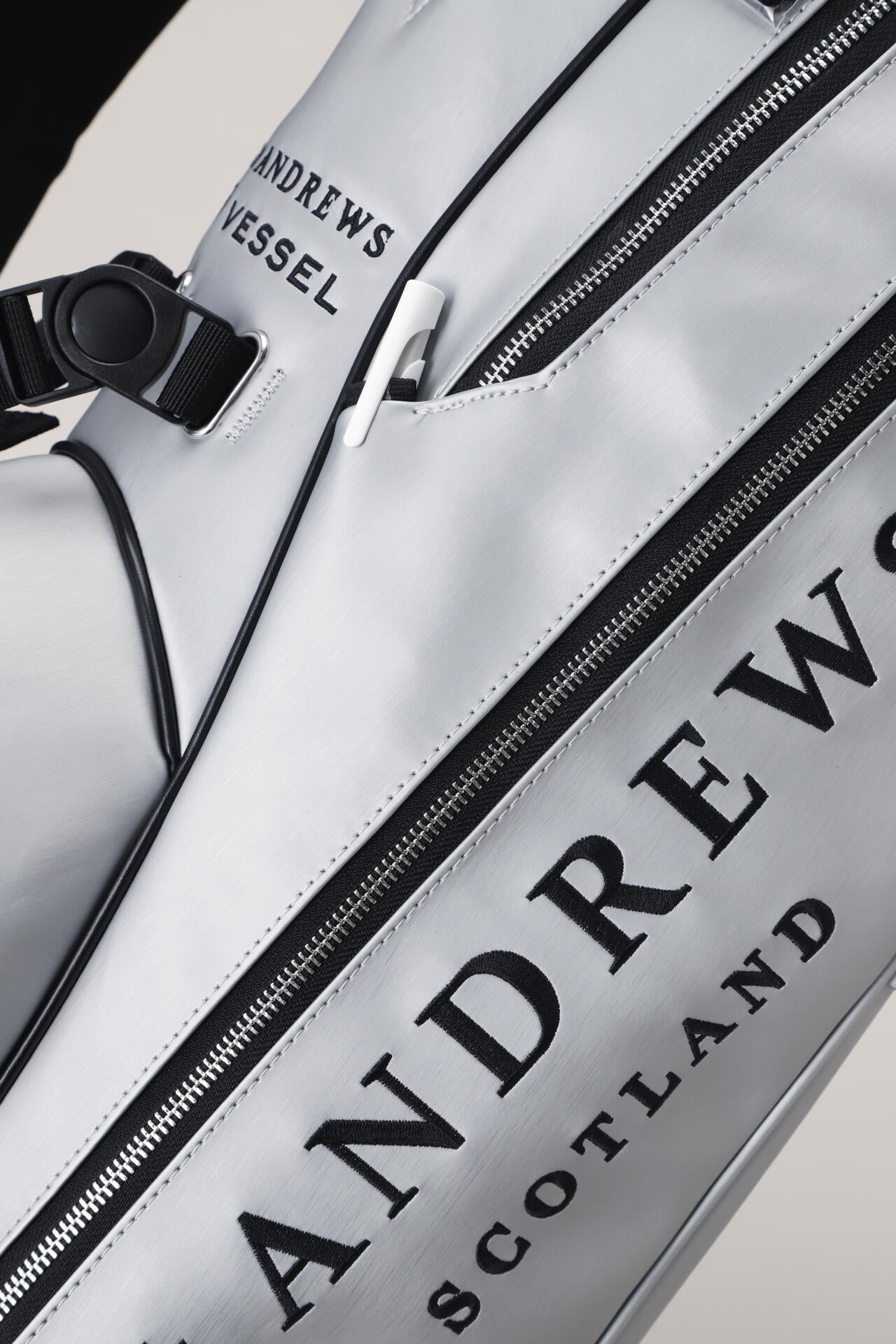 【VESSEL×St ANDREWS】7.5型VLS Luxスタンド式キャディバッグ (46インチ対応) (UNISEX)