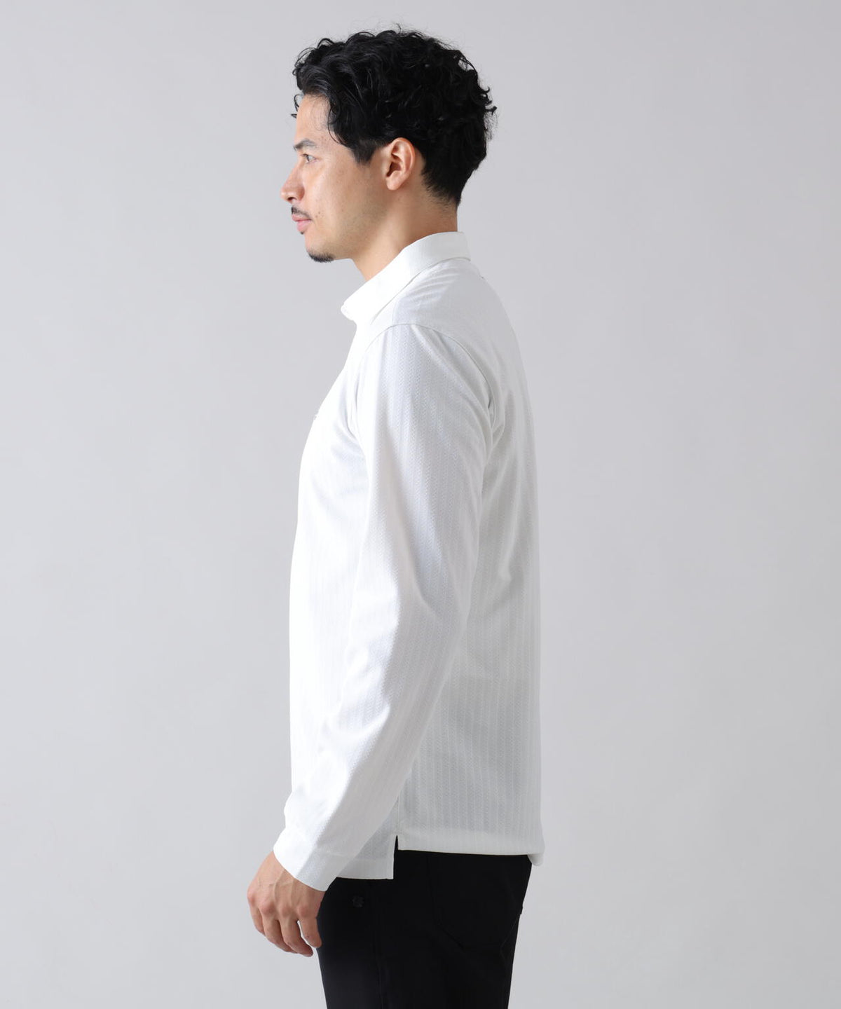 185cm C: 97 W:79 H:95 着用サイズ:L
