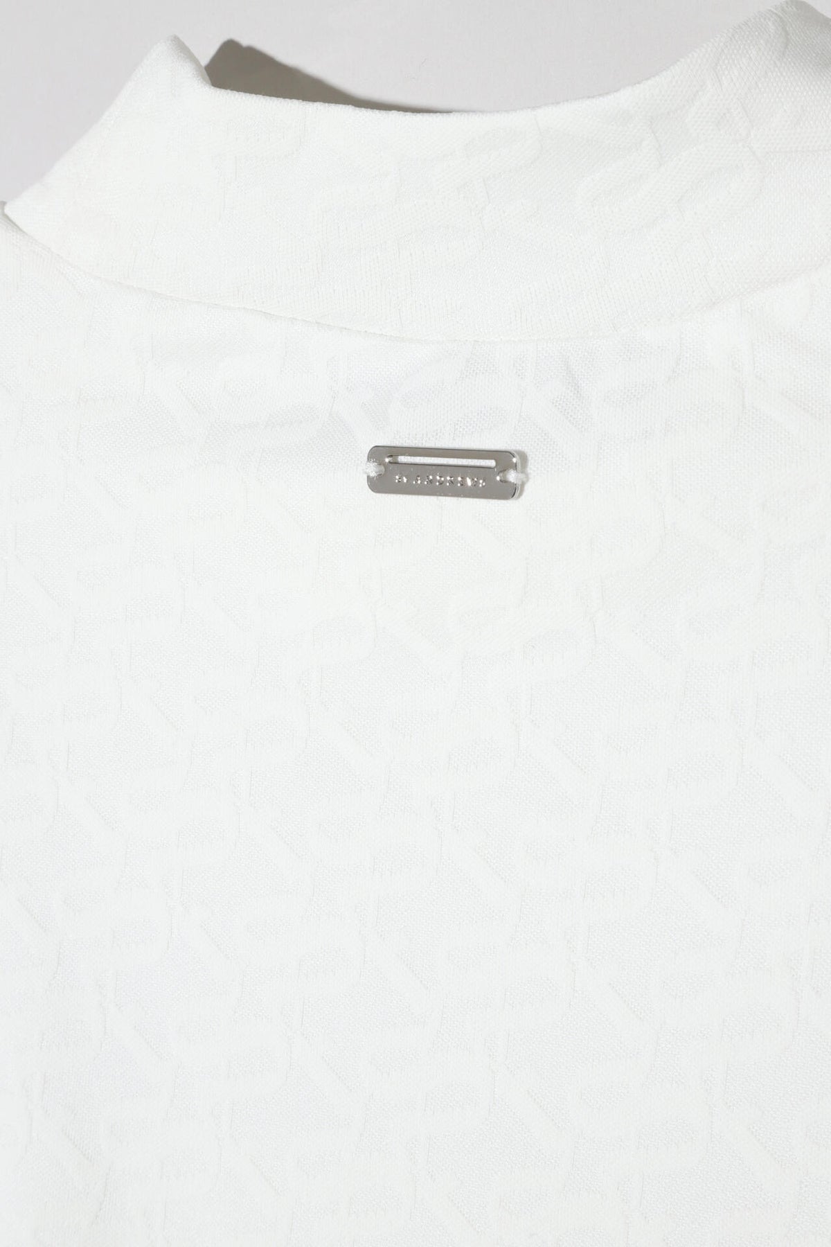 STAドットジャガード長袖ハイネックカットソー (WOMENS)