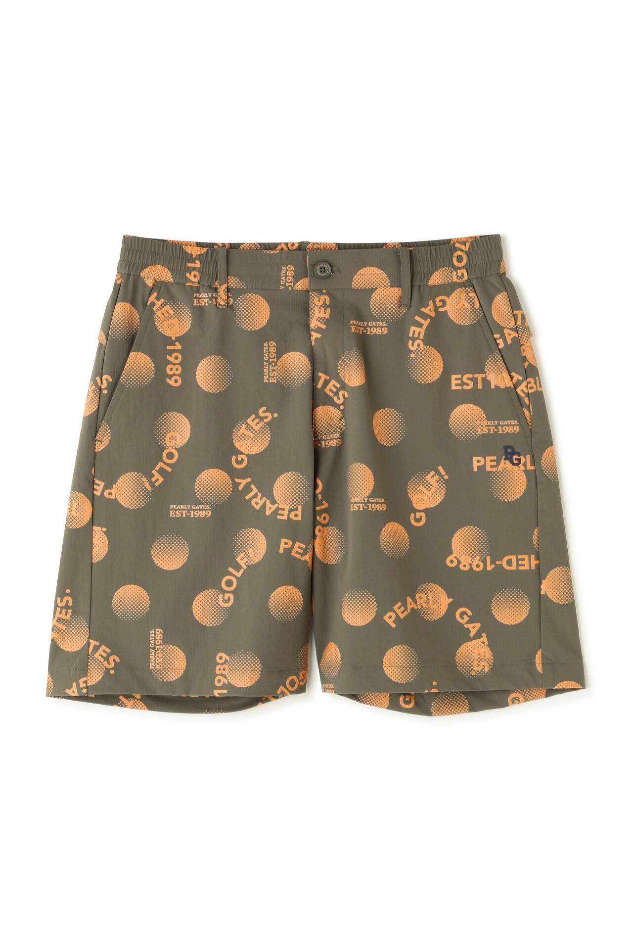 CORDURAリップストップ2WAY撥水 ショートパンツ <GOLFロゴ柄>