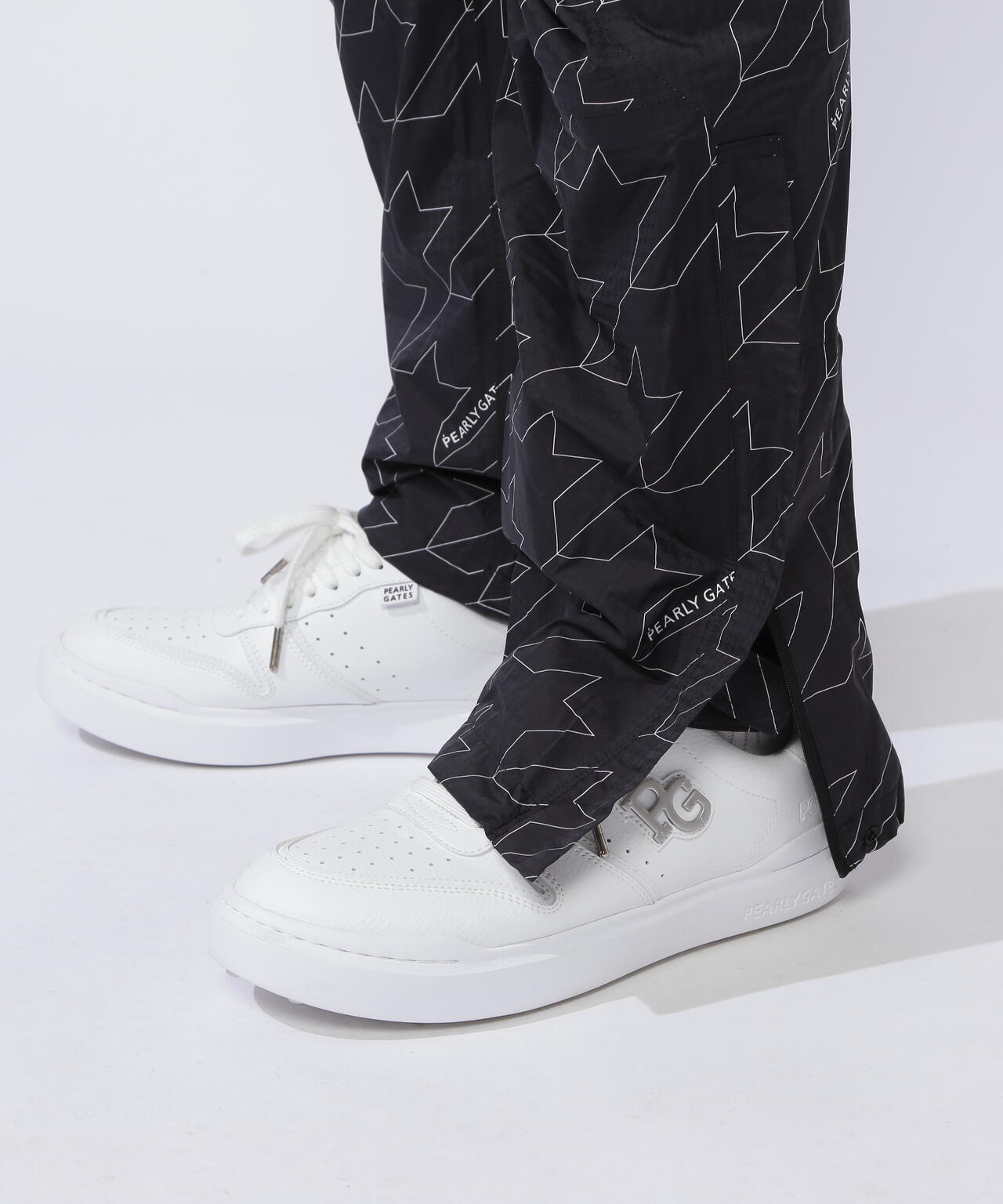CRAFTEVOレインパンツ <ロゴ/千鳥柄> (MENS)
