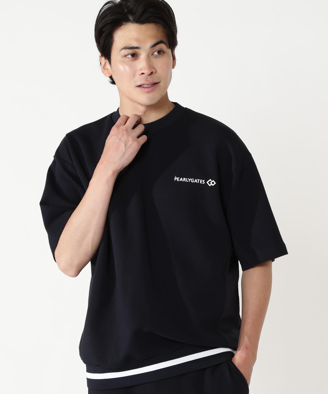 PEARLYGATES×Colantotteスイッチングリカバリーショートスリーブカットソー