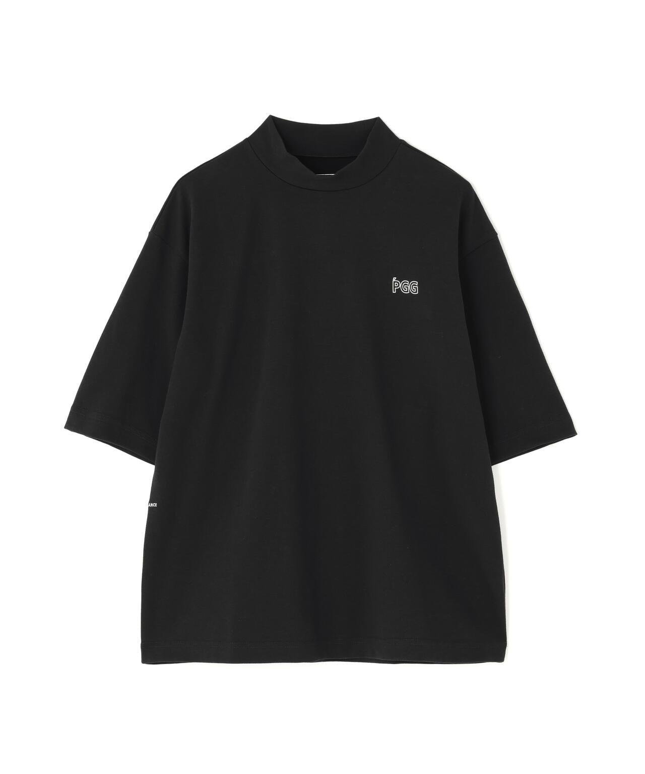 【PGG】【直営店舗&公式オンライン限定】パルパーエコWメッシュ半袖モックネックカットソー (MENS)
