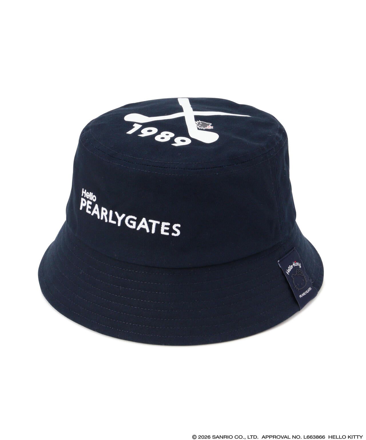 【Hello Kitty×PEARLY GATES】ツイルハット (UNISEX)
