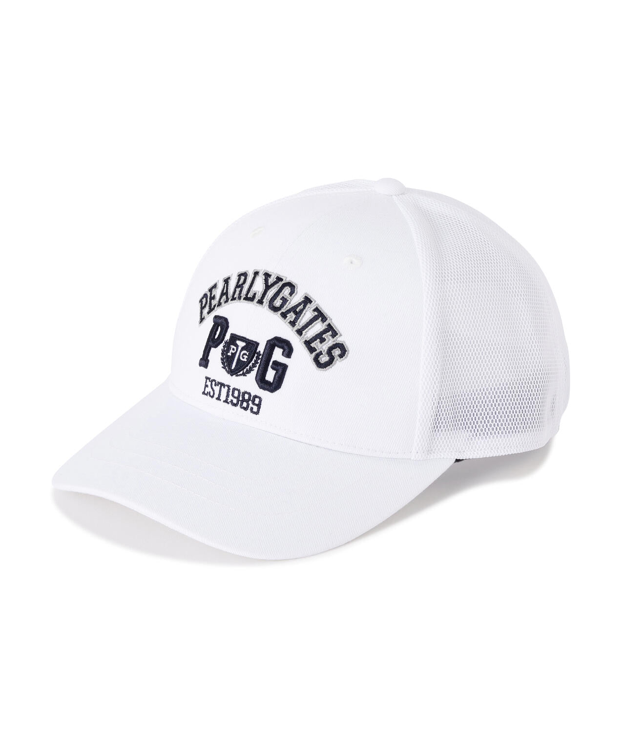 カレッジロゴメッシュ×リサイクルツイルキャップ (UNISEX)