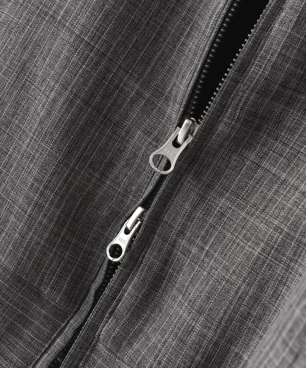 ウーリーノブルゾン <杢グレーピンストライプ柄> (MENS)