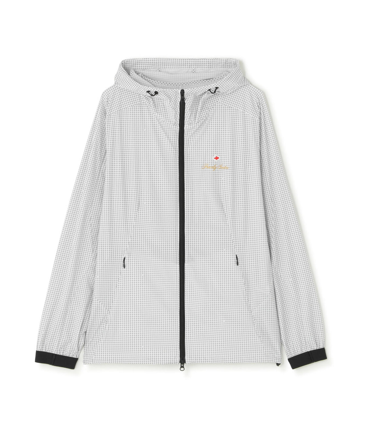 ナイロン4WAYプレーンストレッチフーディブルゾン (MENS)