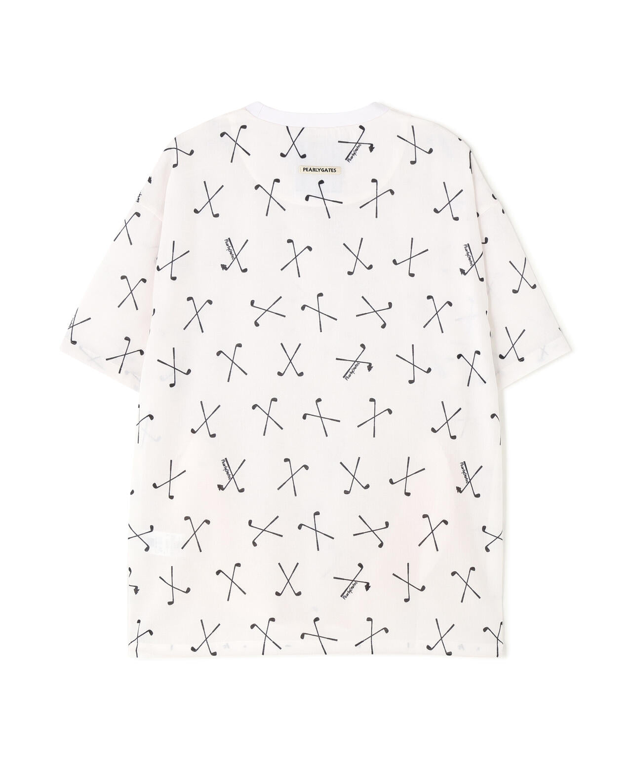 4WAY高通気Woven <ゴルフクラブ柄> (MENS)