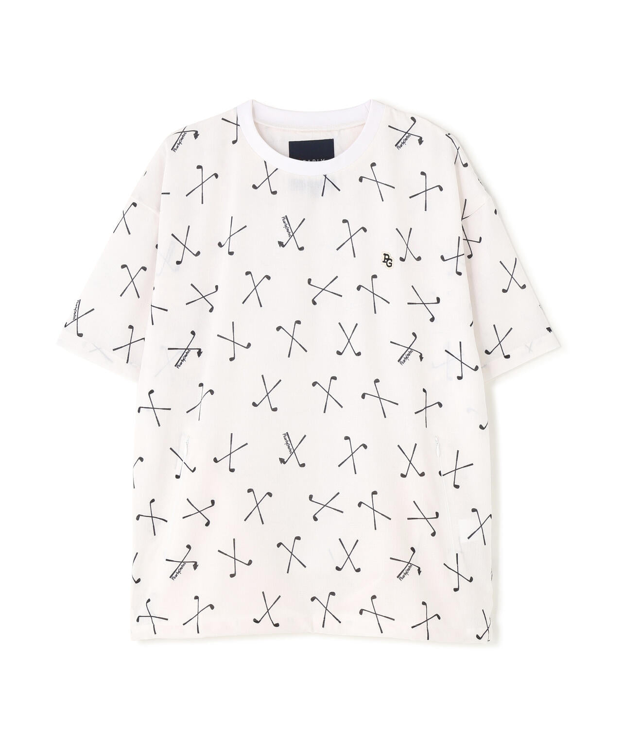 4WAY高通気Woven <ゴルフクラブ柄> (MENS)
