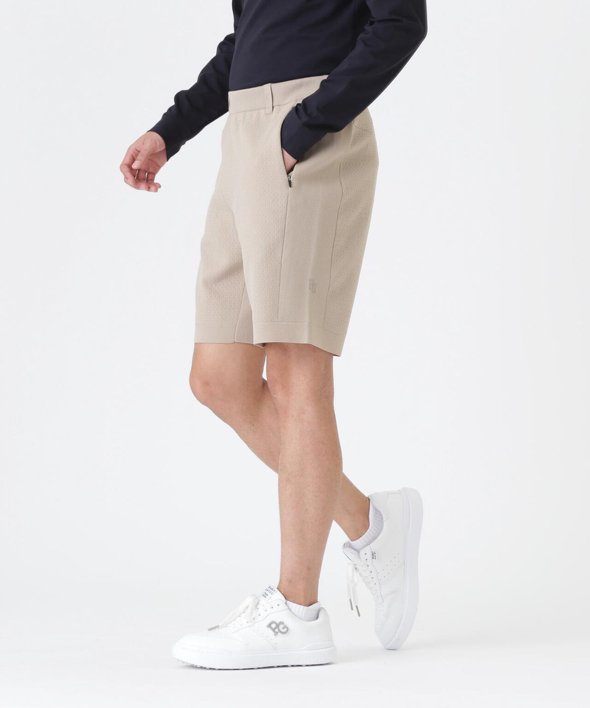 16GメッシュWJQニットショートパンツ (MENS)