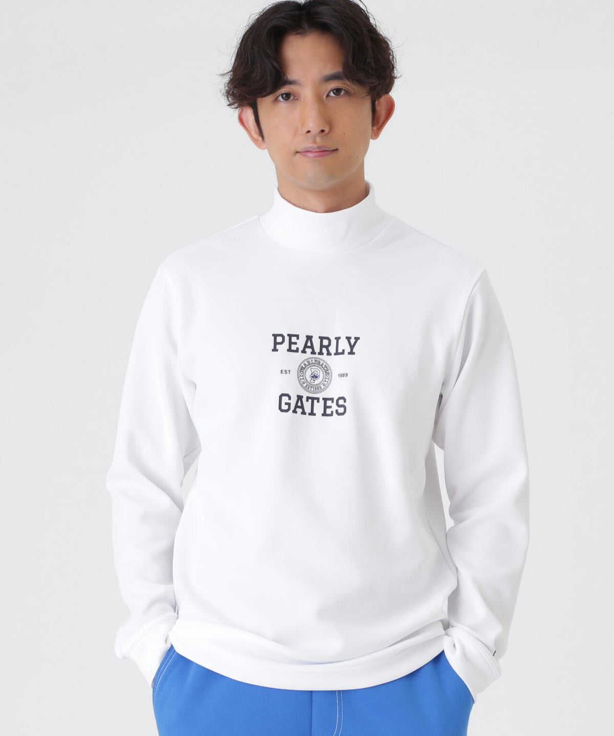 カノコダンボール長袖ハイネックカットソー (MENS)