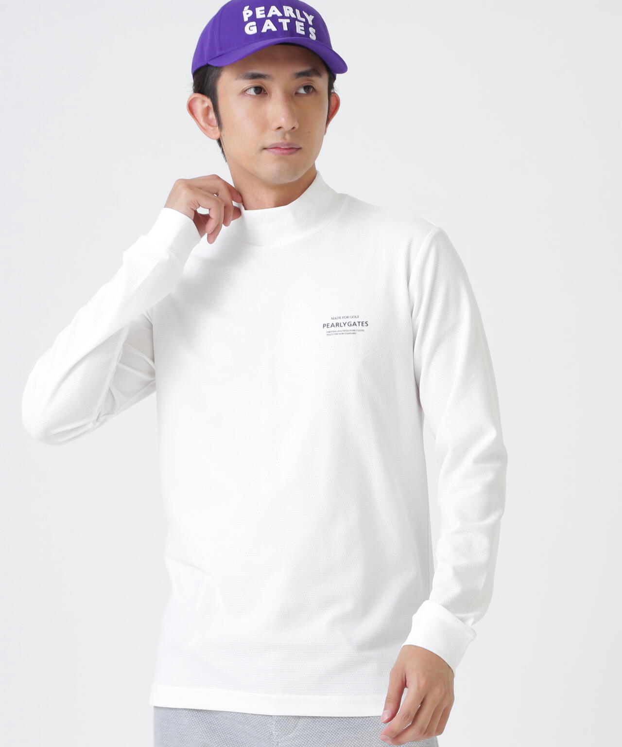 37.5×FTYメッシュ長袖ハイネックカットソー <PG BODY> (MENS)