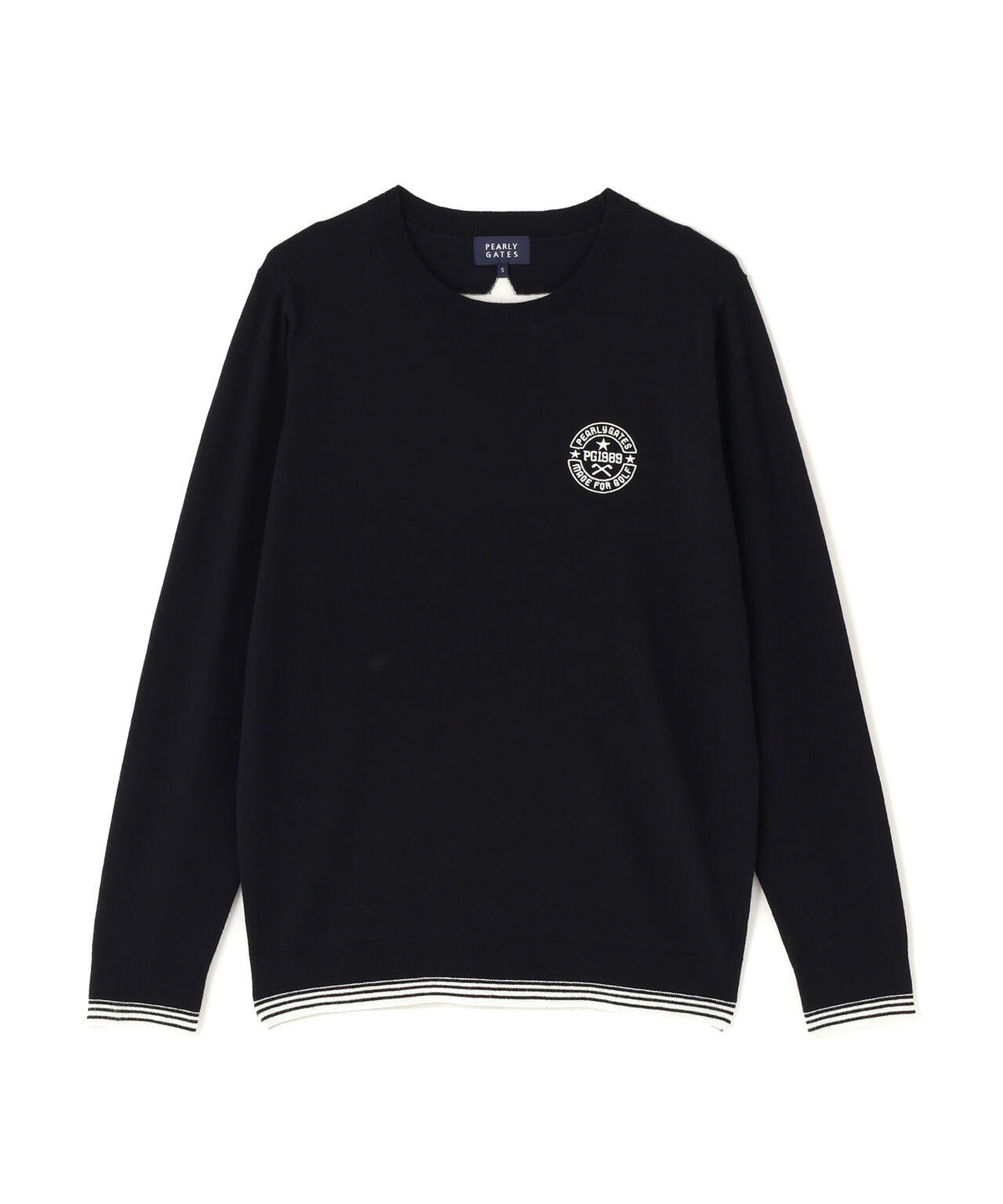 HGストレッチカシミヤクルーネックニットプルオーバー <星柄> (MENS)