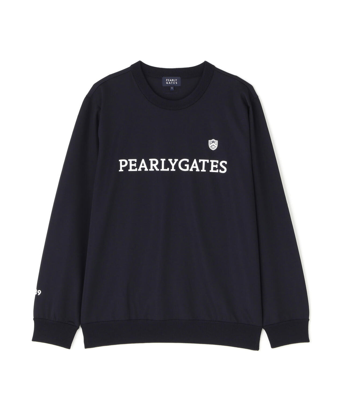 Pyヤーンベア天竺クルーネックニットプルオーバー (MENS)