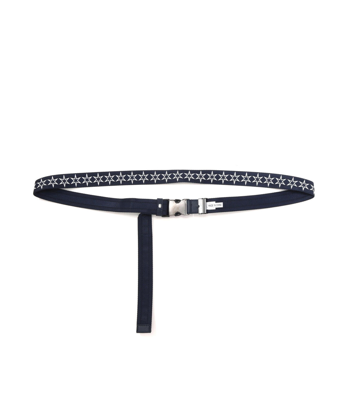 ロングテールヌキ星柄テープベルト (UNISEX)