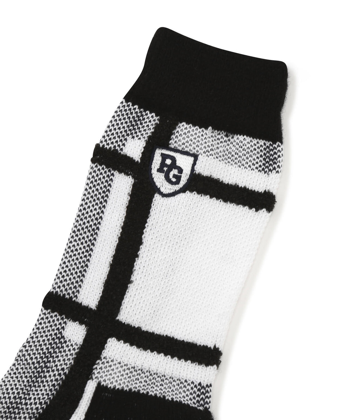 タータンチェック柄ミドルソックス (MENS)