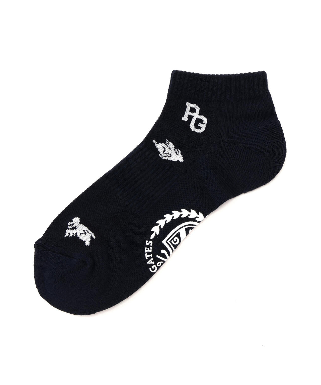 うさぎ総柄アンクルソックス (MENS)