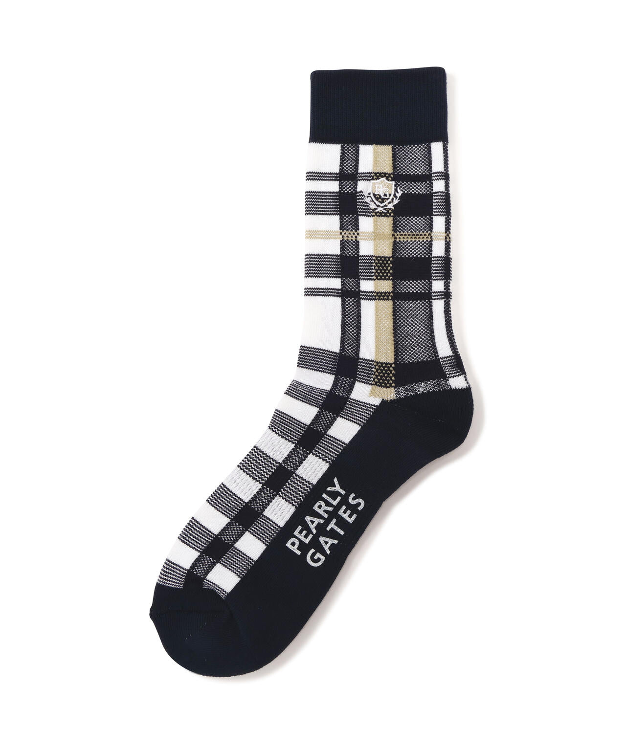 チェック柄ミドルソックス (MENS)