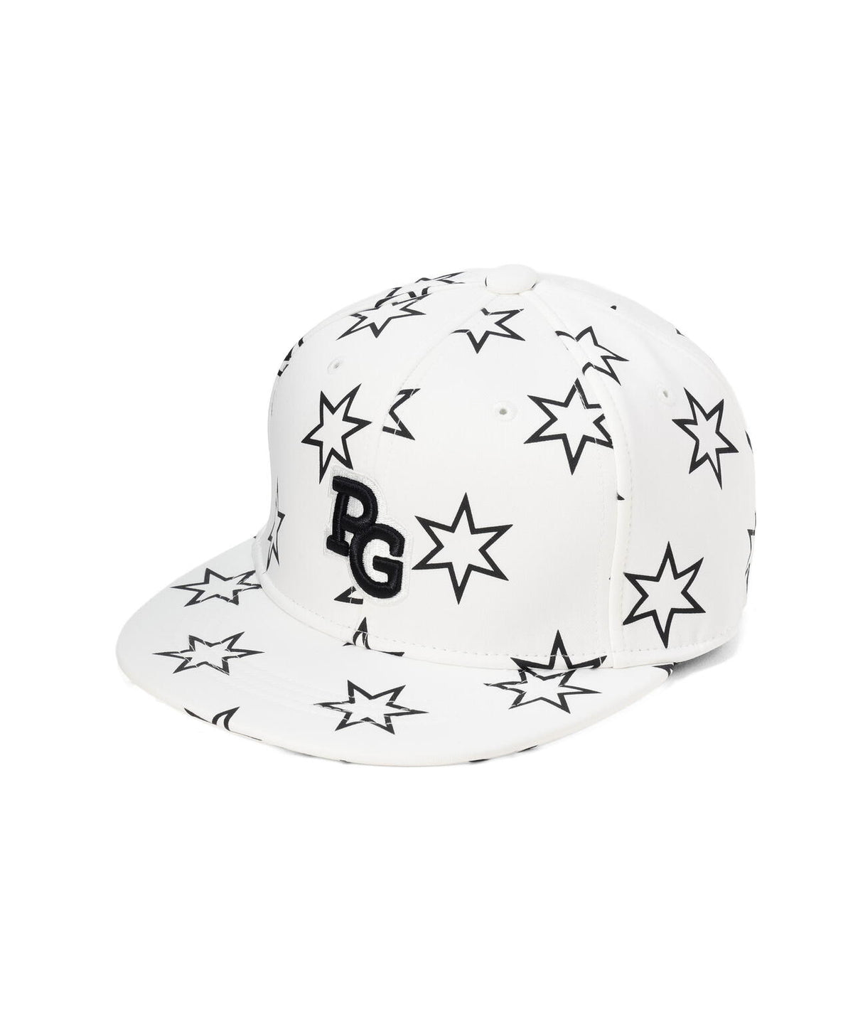 キラ星柄フラットブリムキャップ (UNISEX)