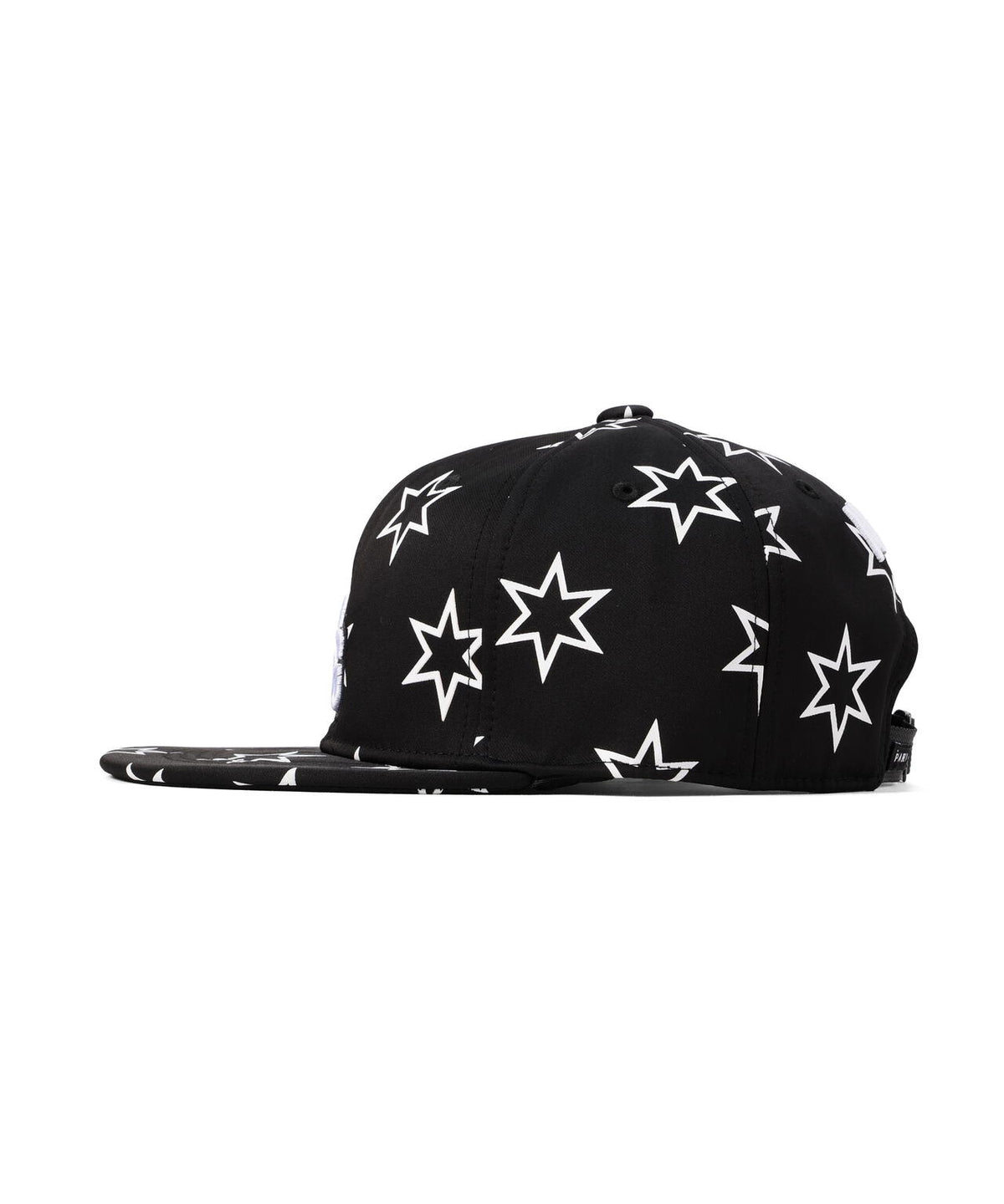 キラ星柄フラットブリムキャップ (UNISEX)