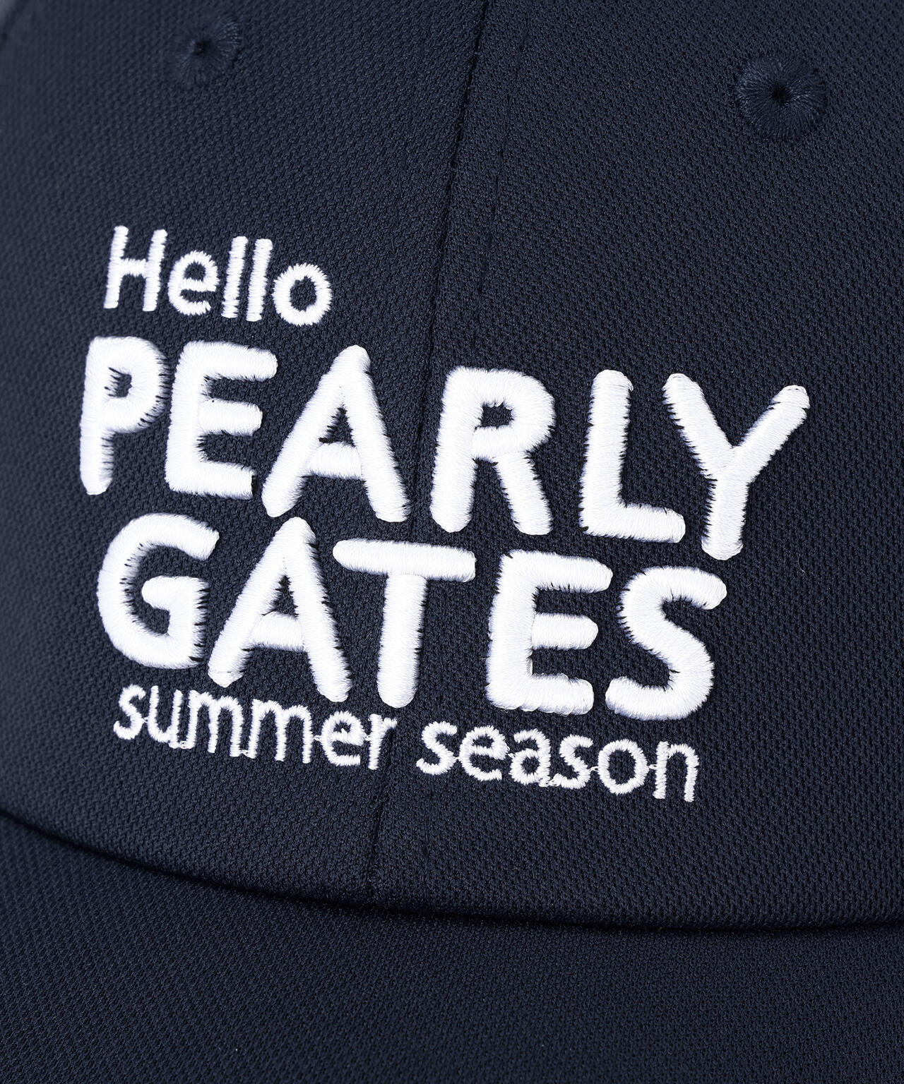 【HELLO KITTY × PEARLY GATES summer season】キャップ (UNISEX)