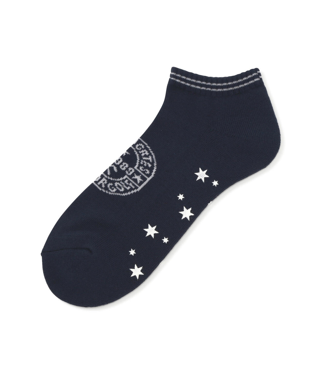 キラ星底ラバーアンクルソックス (WOMENS)
