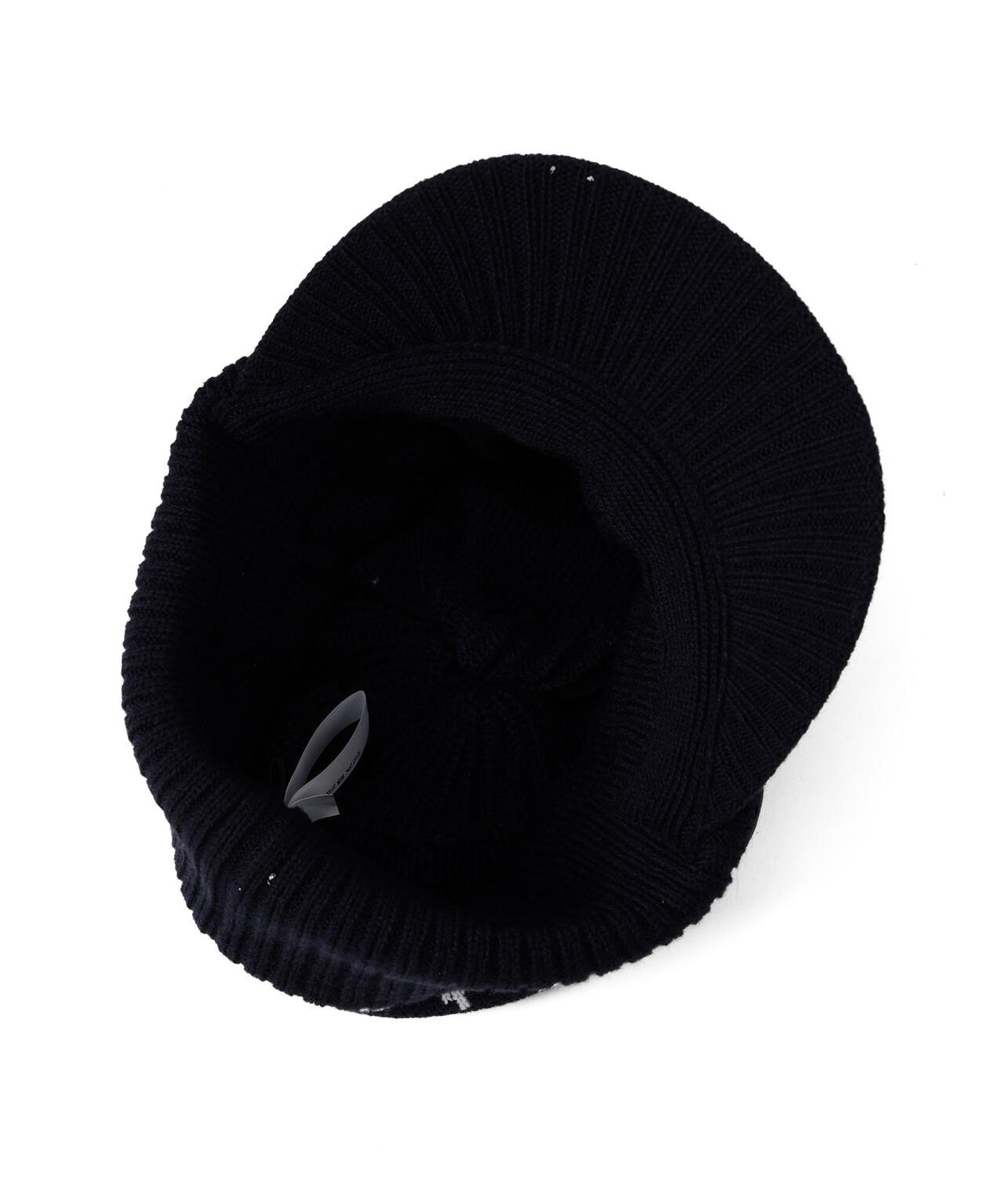つば付きニットワッチ <キラ星柄> (UNISEX)