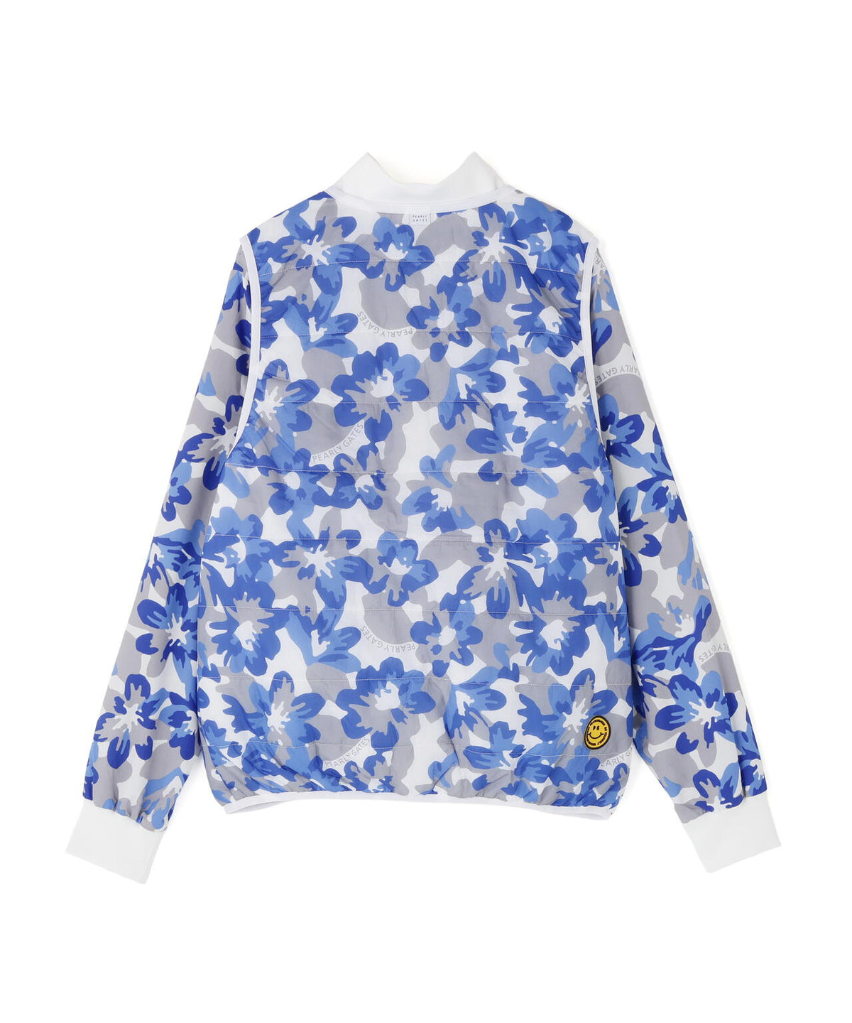 【PG is PG】Nyリップ_タフレックス×サーモトロン中綿ツインブルゾン <ラフ花ロゴ小柄>