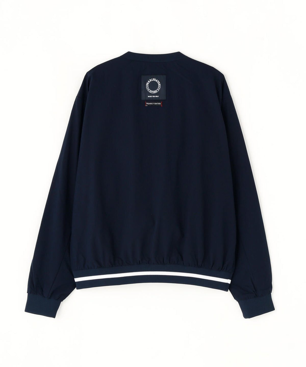 Peメカニカルストレッチ手裏剣ジャガードクルーネックブルゾン (WOMENS)