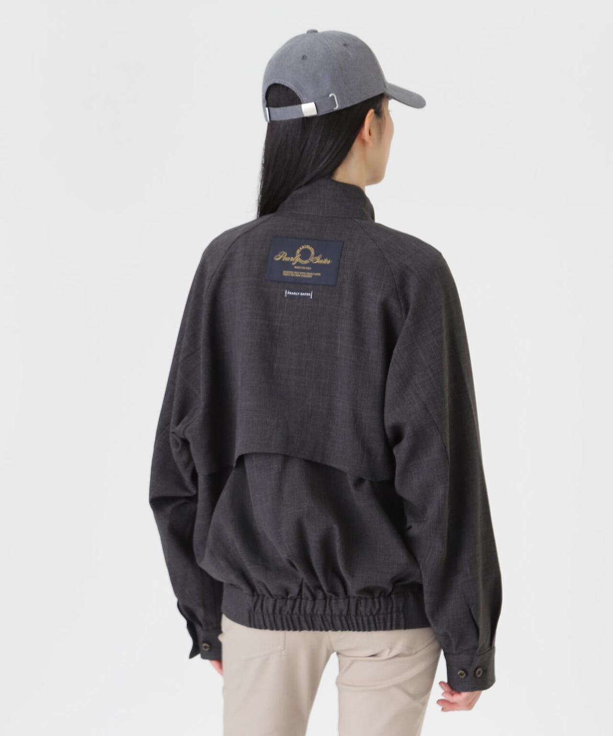 ウーリーノブルゾン <グレンチェック柄> (WOMENS)
