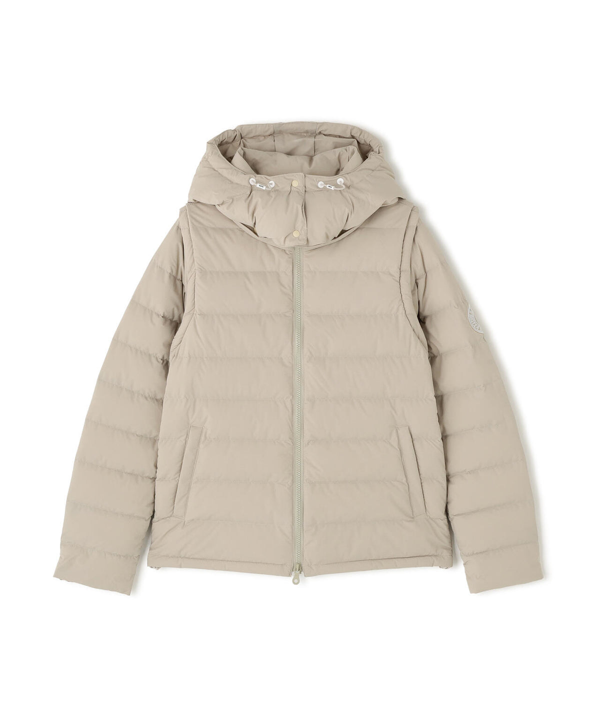 Nyメカニカルストレッチダウンフーディブルゾン (WOMENS)