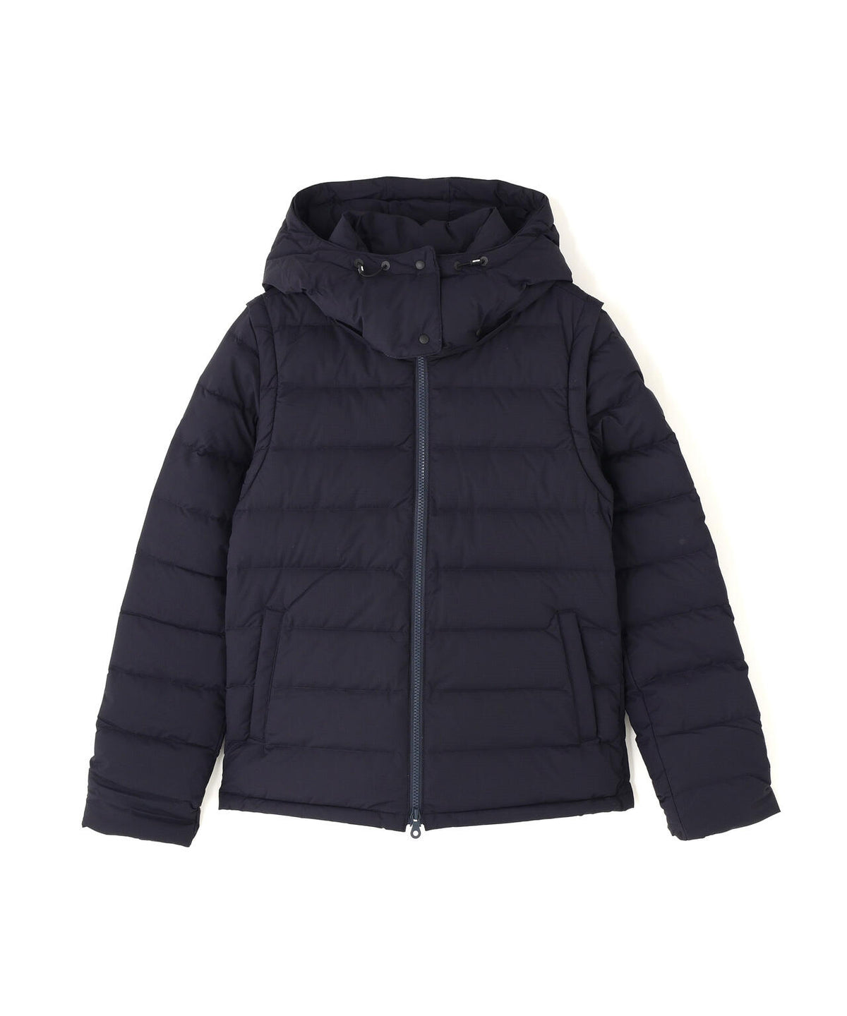 Nyメカニカルストレッチダウンフーディブルゾン (WOMENS)