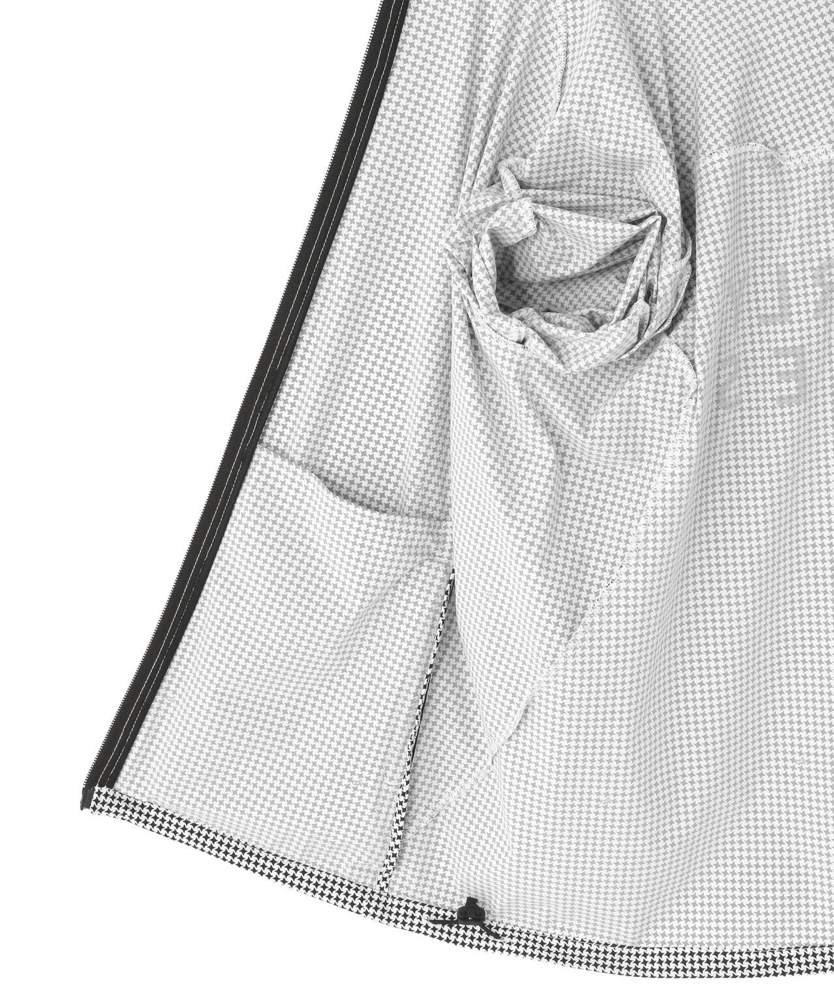 ナイロン4WAYプレーンストレッチフーディブルゾン (WOMENS)