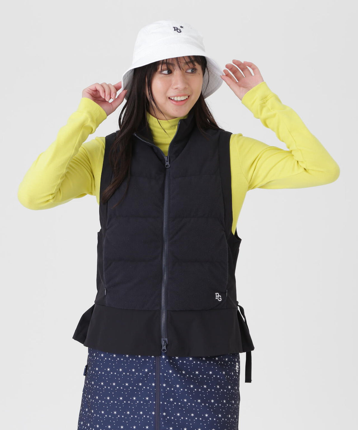 168cm/B:84cm/W:61cm/H:90cm 着用サイズ:1