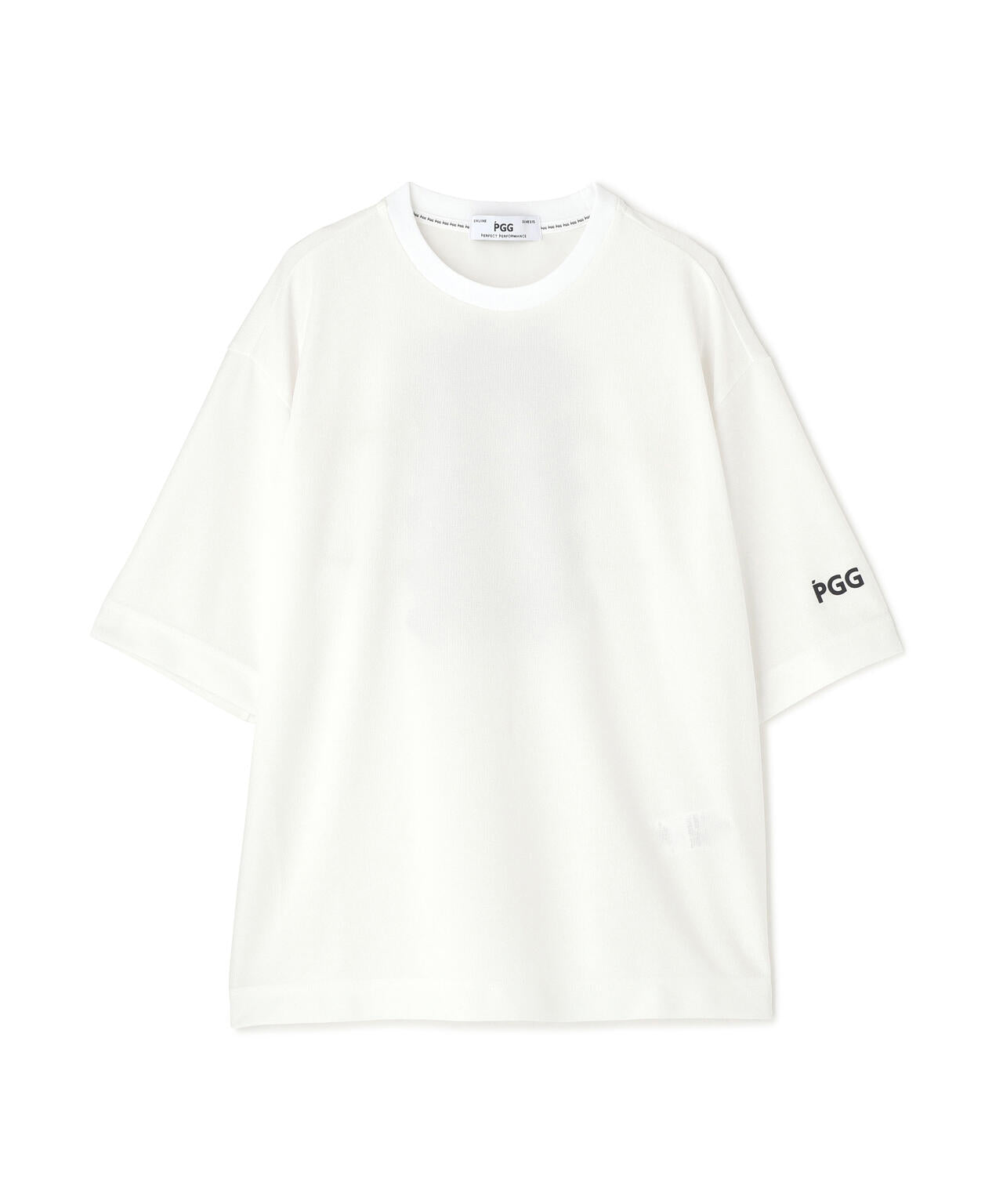 【PGG】【直営店舗&公式オンライン限定」SNAPTEX裏パイル半袖Tシャツ (LADIES)
