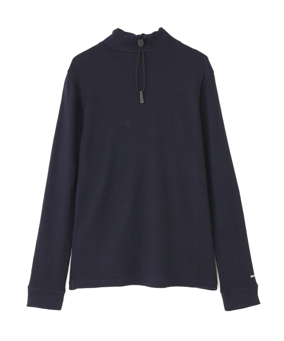 針抜ストレッチセルヒートピーチ長袖ハイネックカットソー (WOMENS)