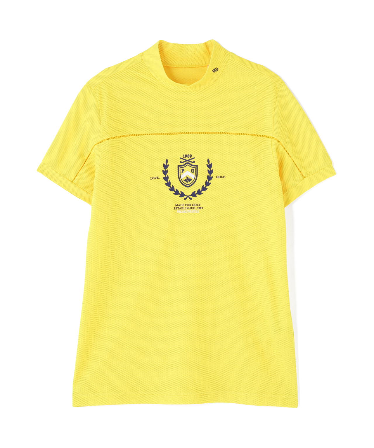 2WAYトリコット半袖ハイネックカットソー (WOMENS)
