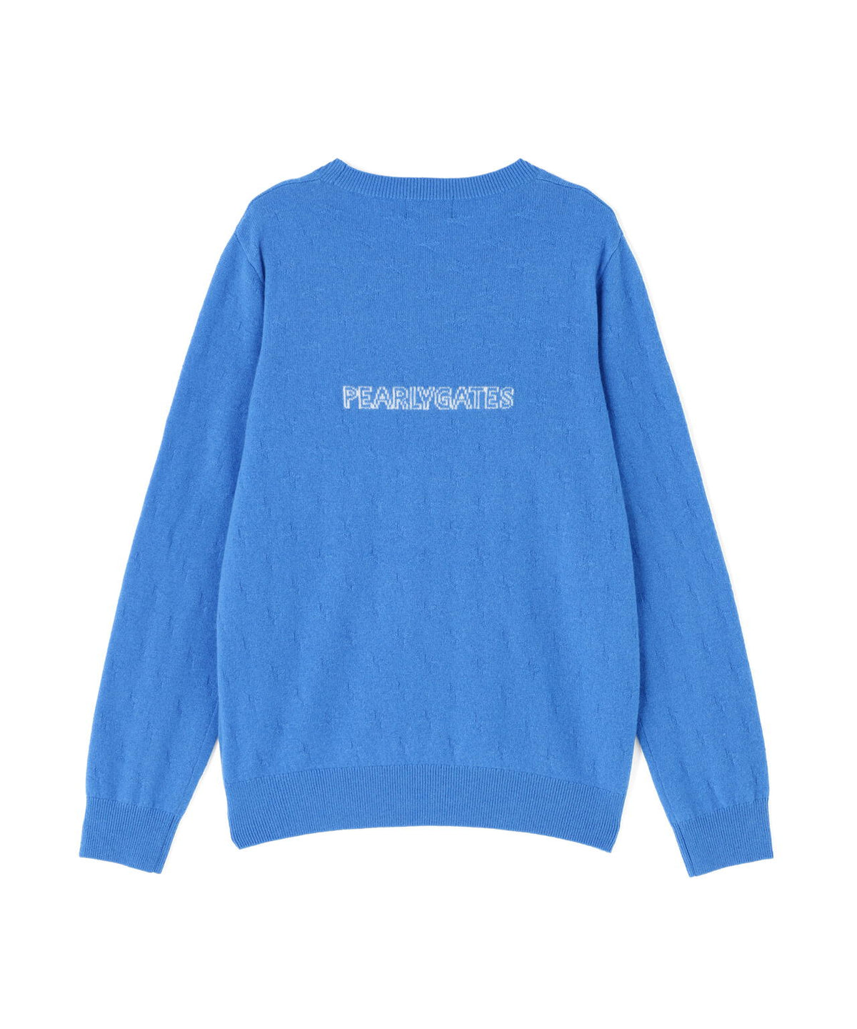 カシミヤ12G天竺クルーネックニットプルオーバー (WOMENS)