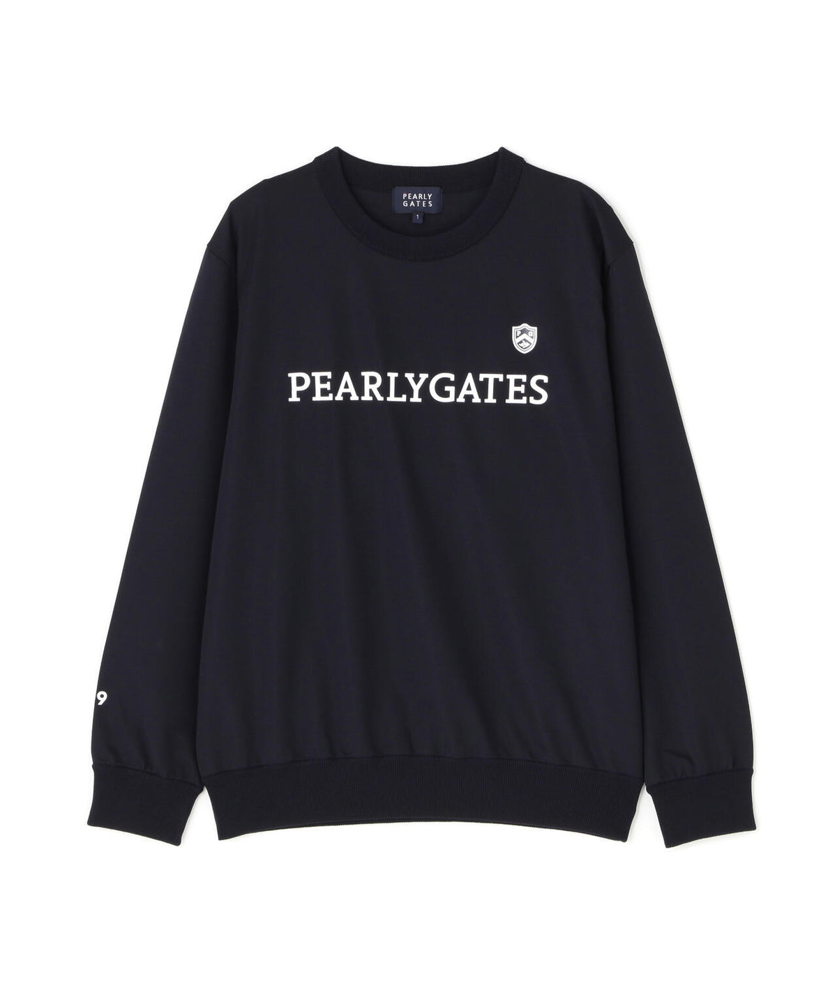 Pyヤーンベア天竺クルーネックニットプルオーバー (WOMENS)