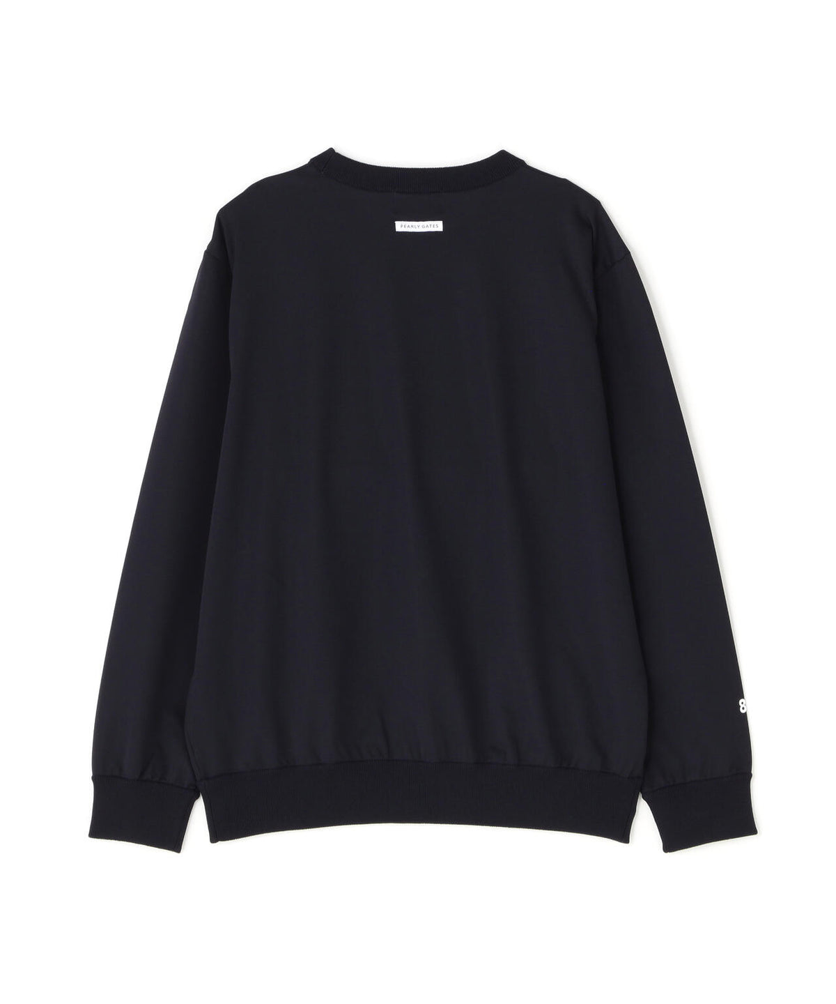 Pyヤーンベア天竺クルーネックニットプルオーバー (WOMENS)