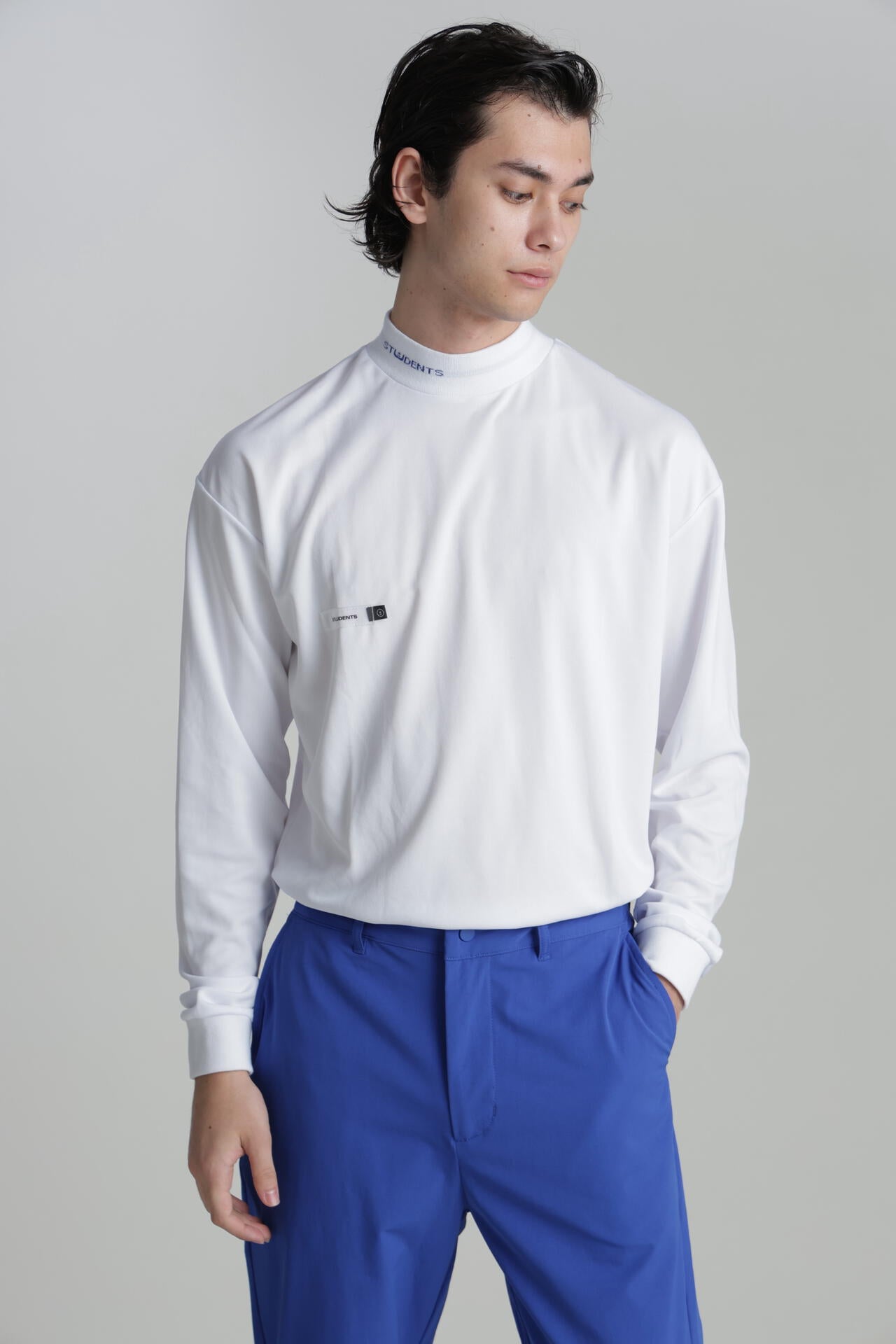 【Students Golf】モックネック カットソー