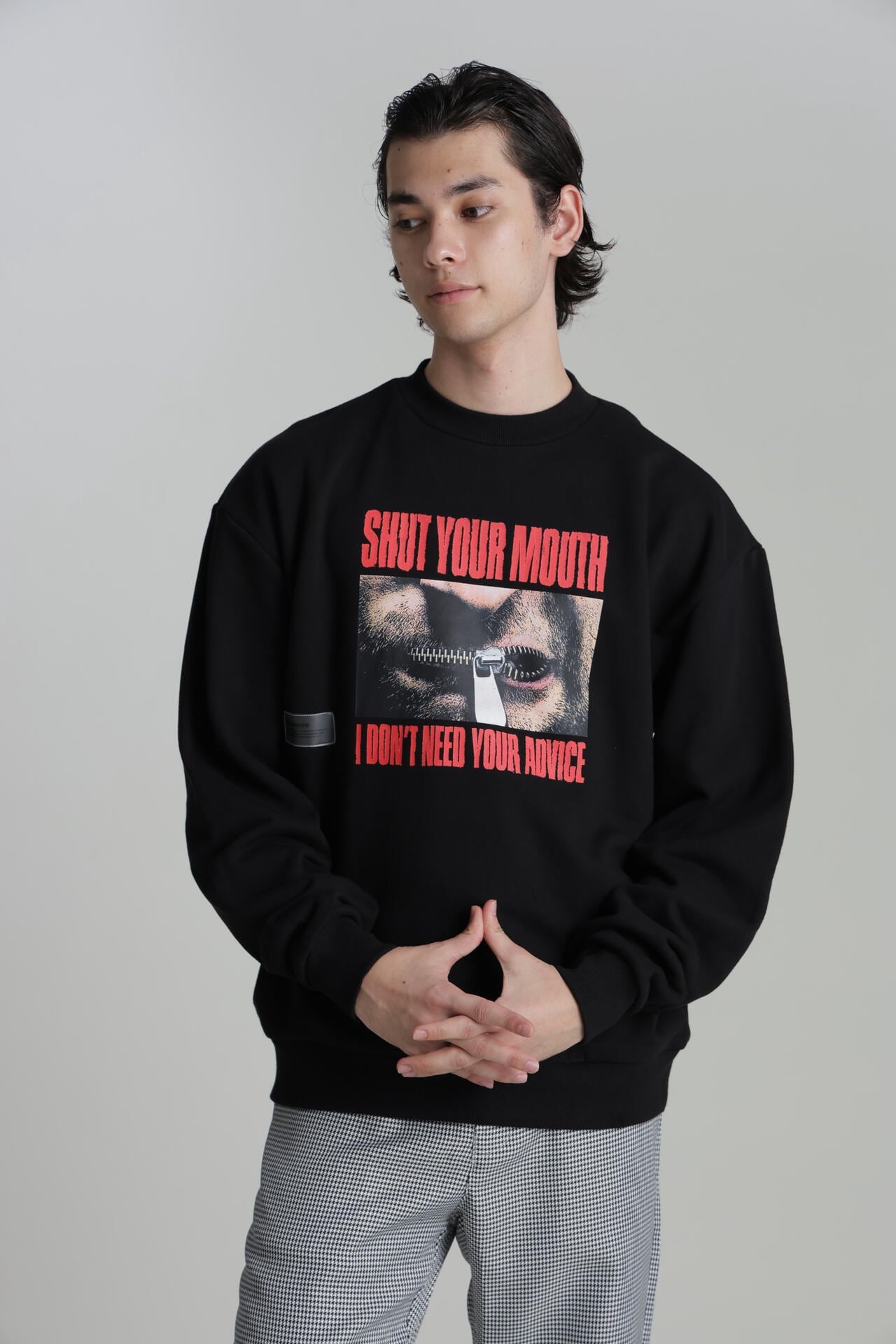 【Students Golf】DontNeedYourAdvice クルーネック プルオーバー