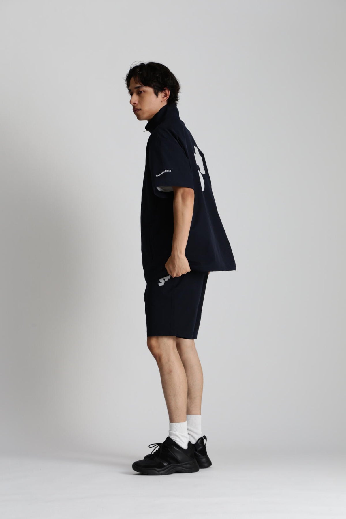 【S+(エスプラス)】ポリエステル ショートパンツ