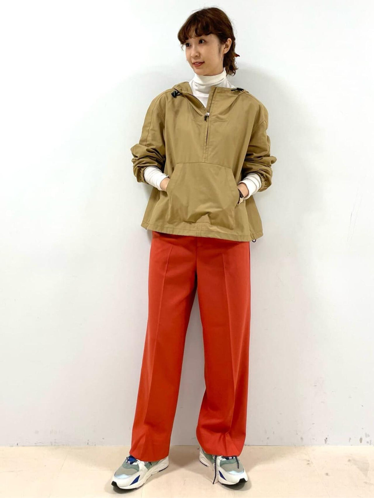 【WEB限定カラー・サイズ】センタープレスセミワイドパンツ
