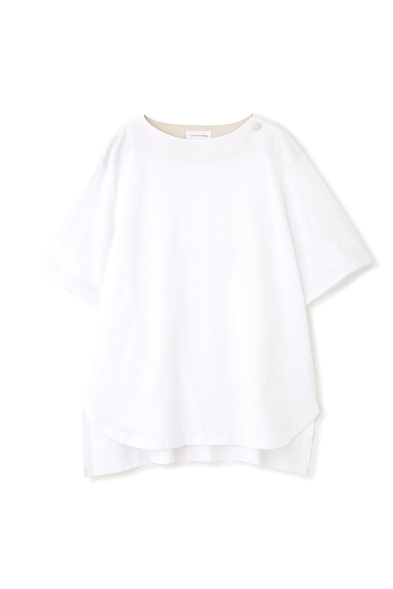 ハイゲージコットン天竺Tシャツ