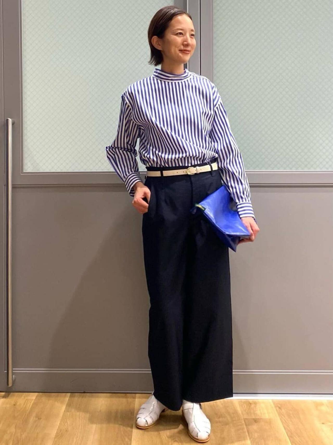 Herve Chapelierバイカラートートバッグ
