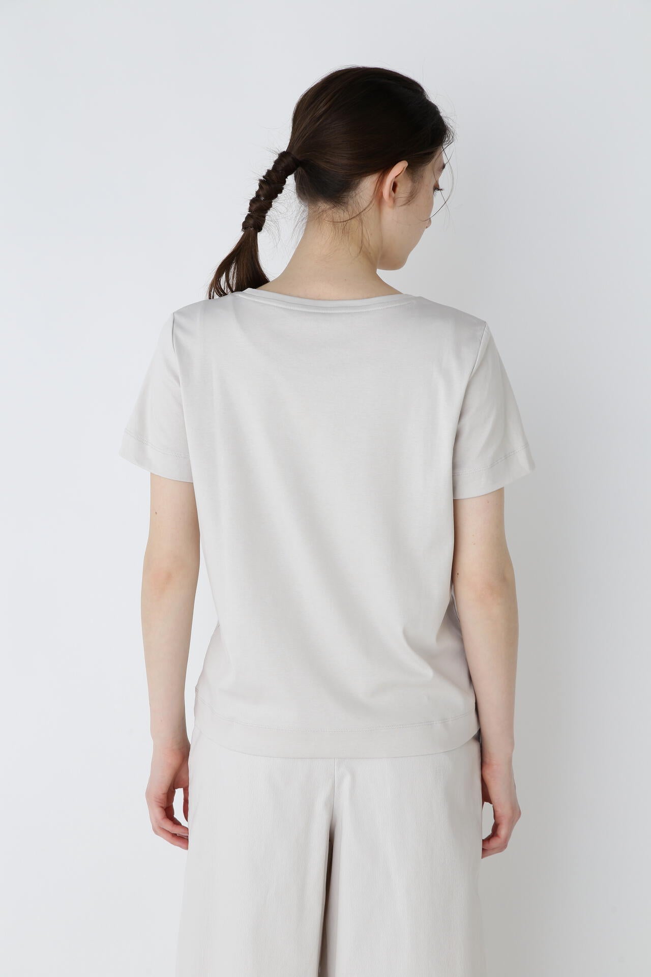 オーガニックコットンスムースTシャツ