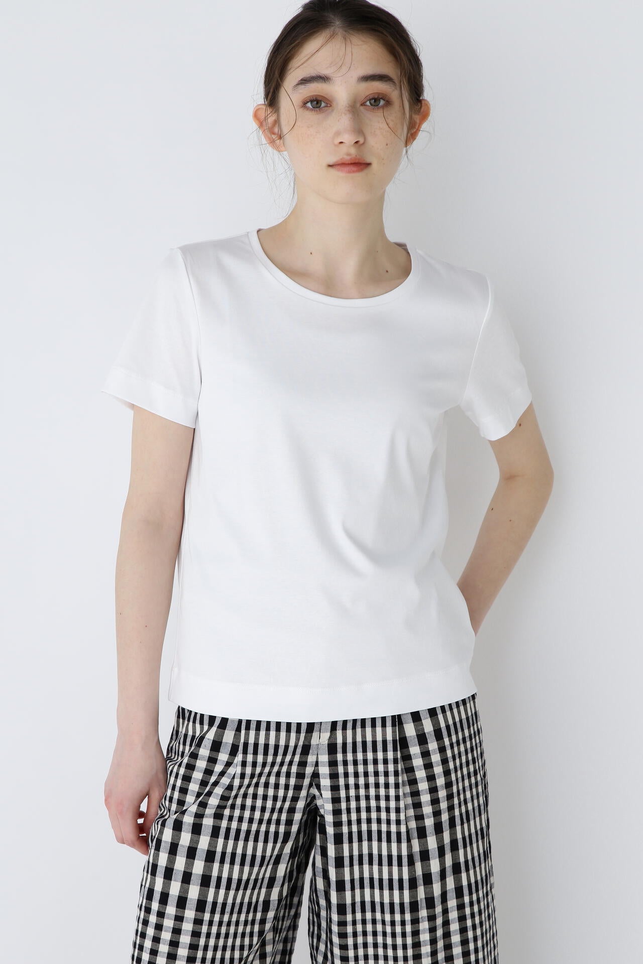 オーガニックコットンスムースTシャツ