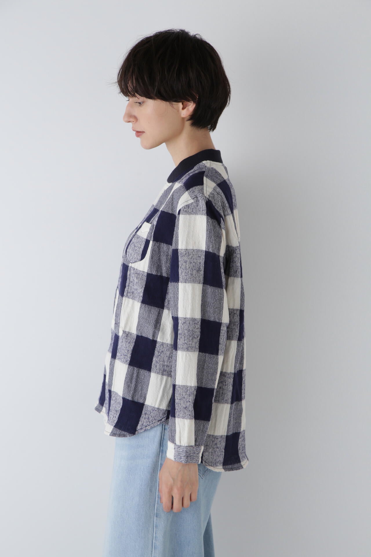 【WEB限定】NATIC タンブラー先染めチェックシャツ